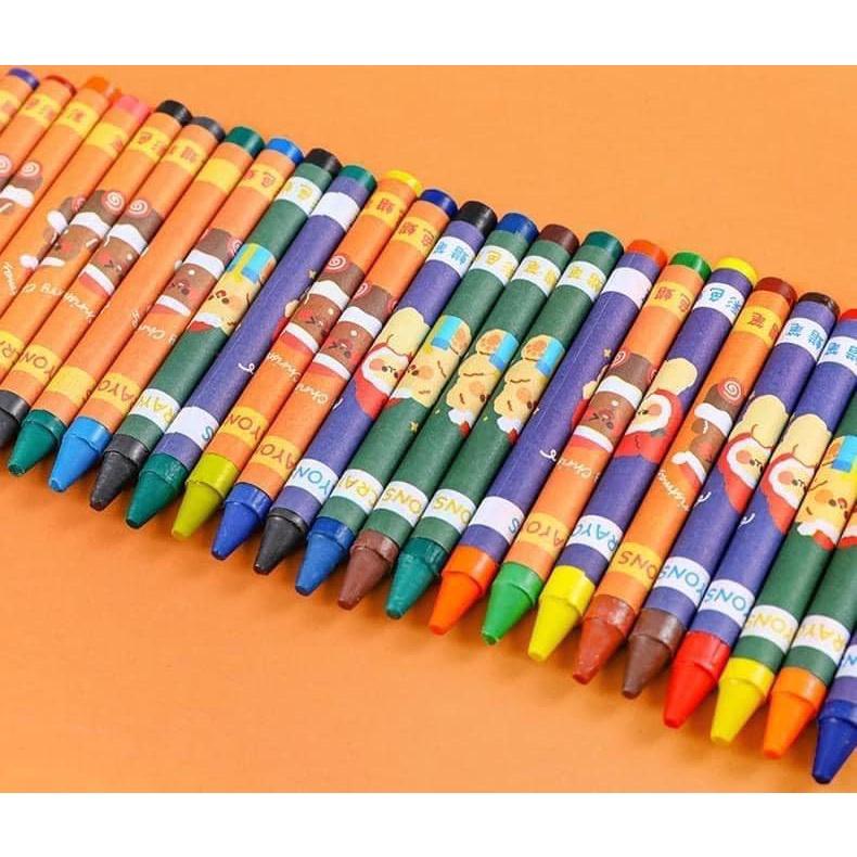 塗鴉聖誕結蠟筆12色套-細節圖6