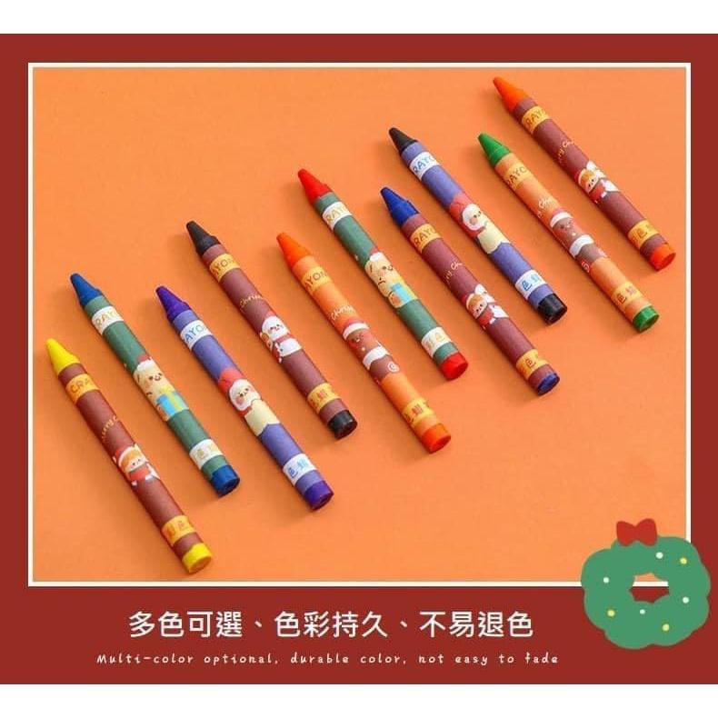 塗鴉聖誕結蠟筆12色套-細節圖8