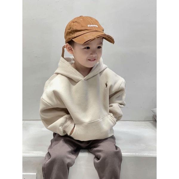 兒童保暖小馬polo帽T-細節圖2