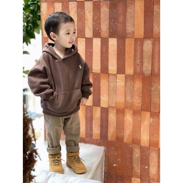 兒童保暖小馬polo帽T-細節圖4