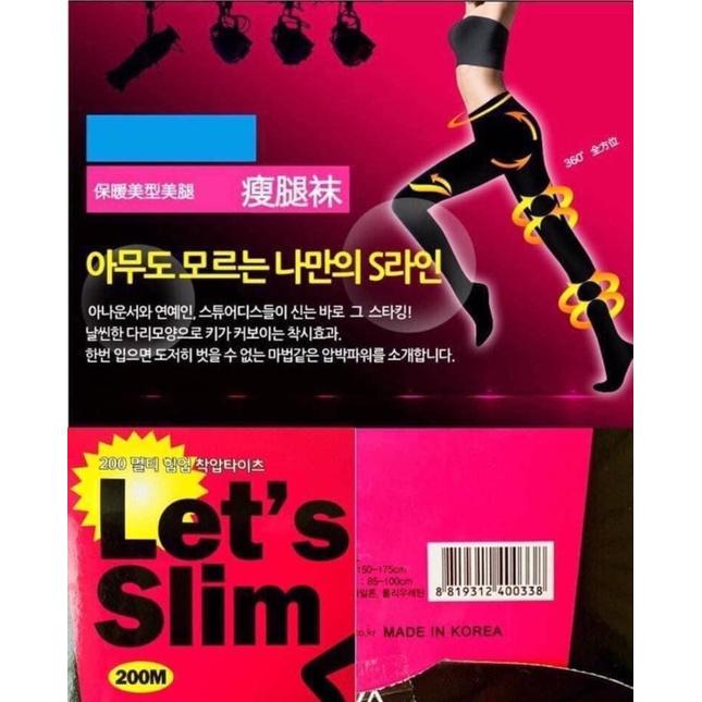 韓國Letsslim壓力襪200D瘦腿褲襪-細節圖3