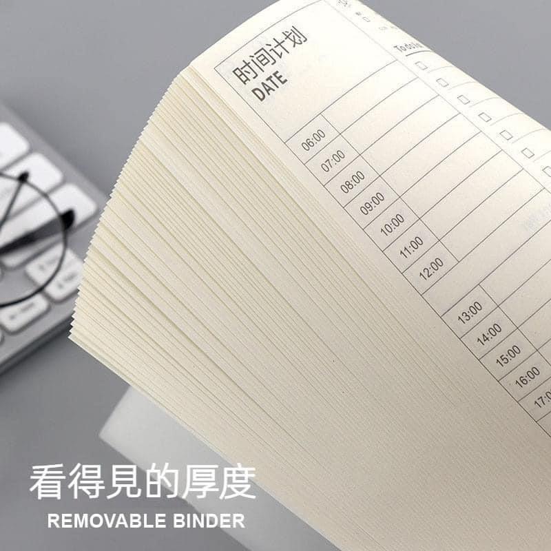 記帳本+日程表筆記本(一組2本/各1)-細節圖3