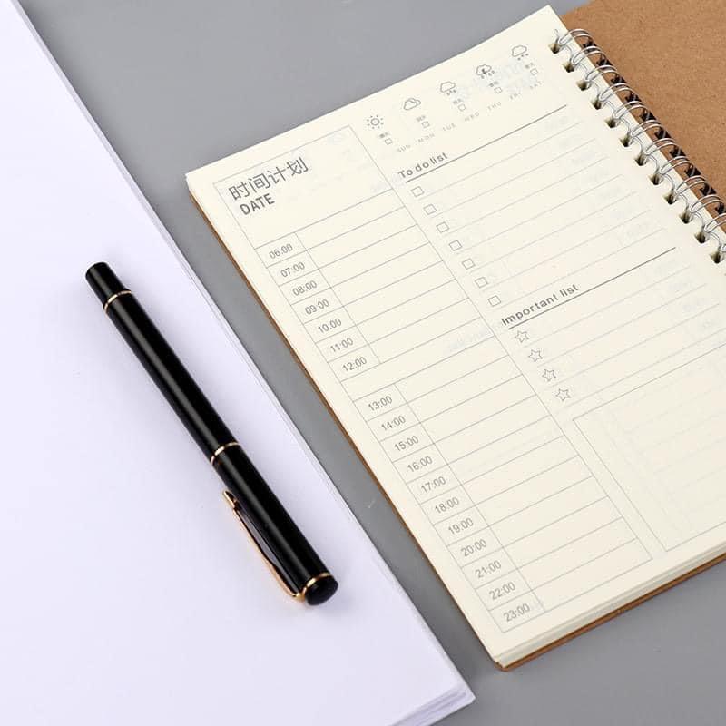 記帳本+日程表筆記本(一組2本/各1)-細節圖8