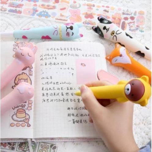 軟綿綿捏捏樂減壓筆(一組4支)-細節圖3
