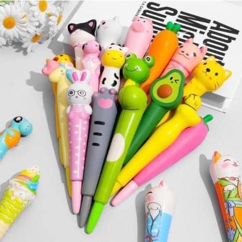 軟綿綿捏捏樂減壓筆(一組4支)-細節圖7