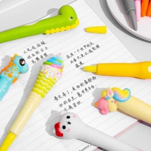軟綿綿捏捏樂減壓筆(一組4支)-細節圖8