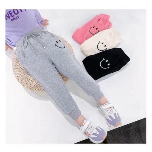 兒童秋冬笑臉束腳長棉褲-細節圖4