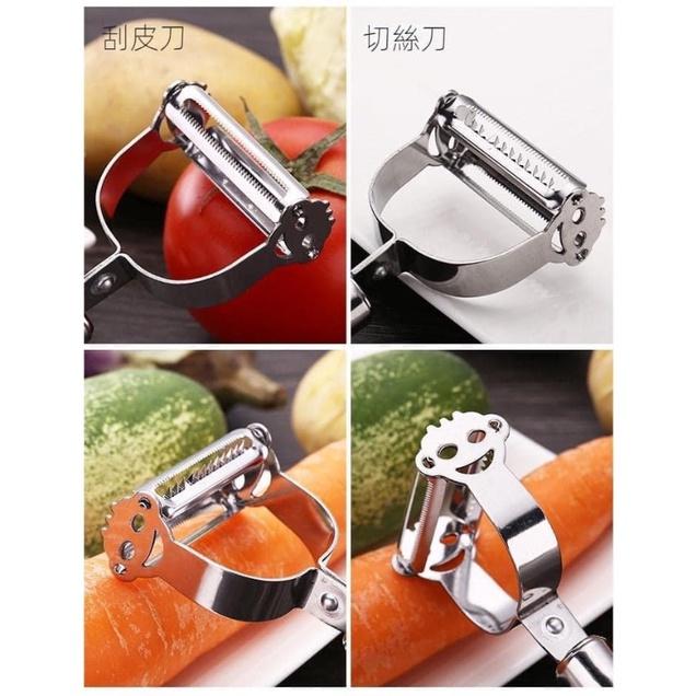 廚房多功能雙面刨絲削皮器(一組3支)-細節圖7