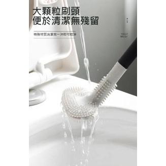 無死角雙面矽膠馬桶刷(一組3支)-細節圖4
