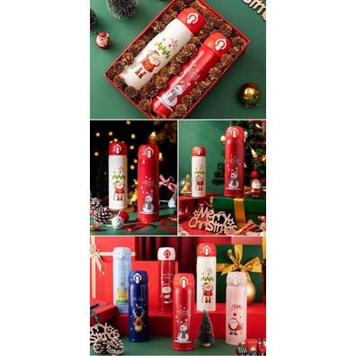 聖誕系列不鏽鋼彈跳保溫瓶-細節圖2