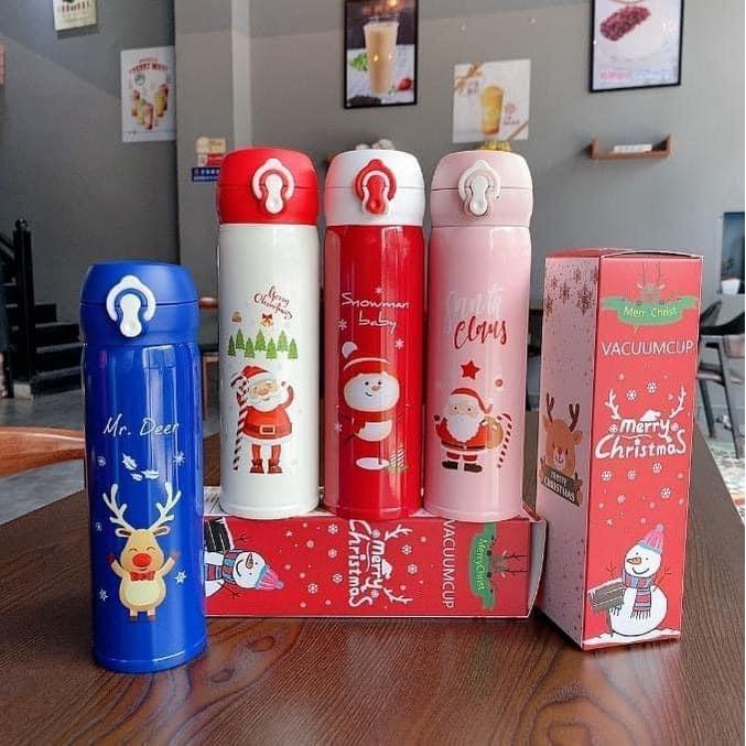 聖誕系列不鏽鋼彈跳保溫瓶-細節圖8