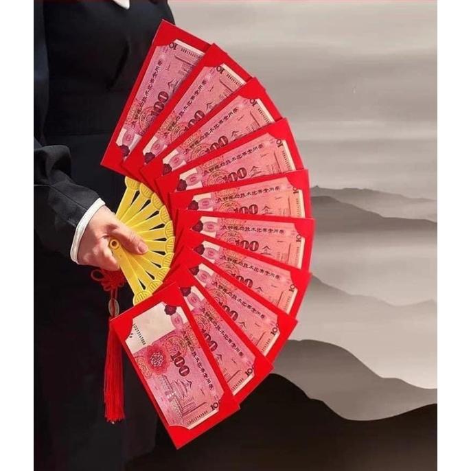 創意10個卡位扇子紅包-細節圖7