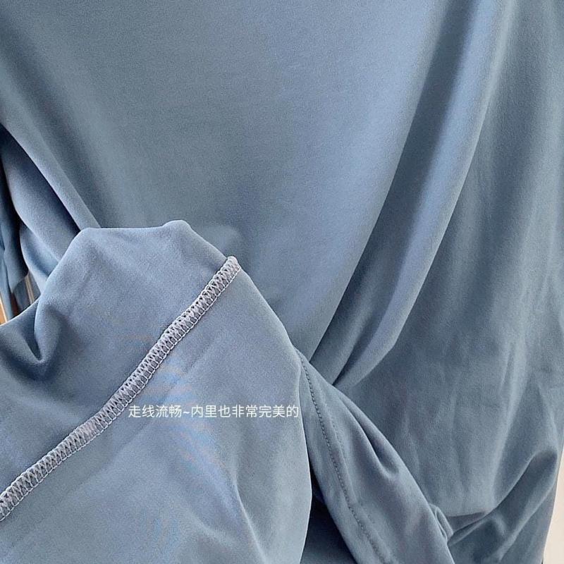 韓版半高領多色打底衣-細節圖7