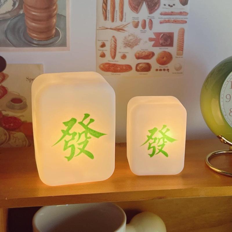 Kitty 雜貨舖～發財麻將小夜燈-細節圖9