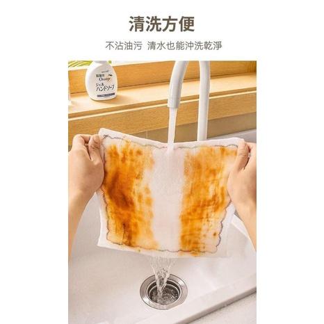 爆款12層棉紗加厚彩虹抹布(一組5條)-細節圖2