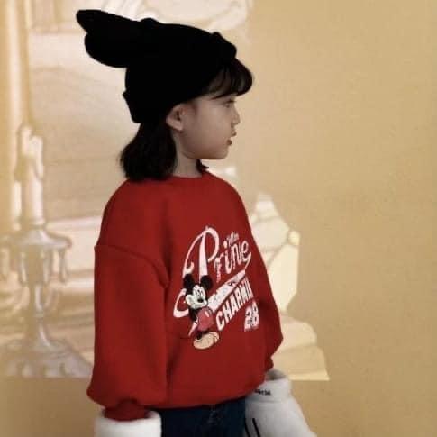 兒童秋冬米奇圓領上衣-細節圖3