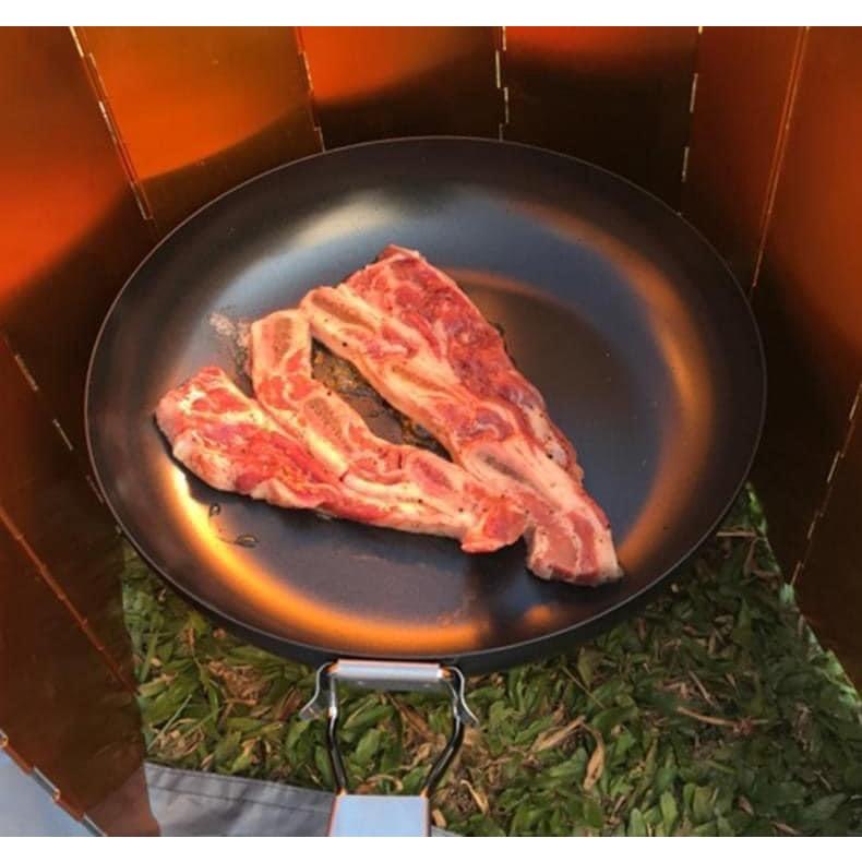 摺疊便攜式平底小煎鍋-細節圖4