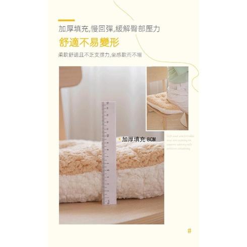 冬季加厚羊羔毛絨坐椅墊-細節圖2