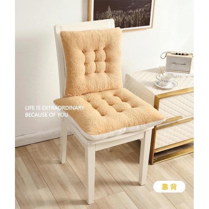 冬季加厚羊羔毛絨坐椅墊-細節圖7
