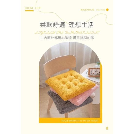 冬季加厚羊羔毛絨坐椅墊-細節圖8