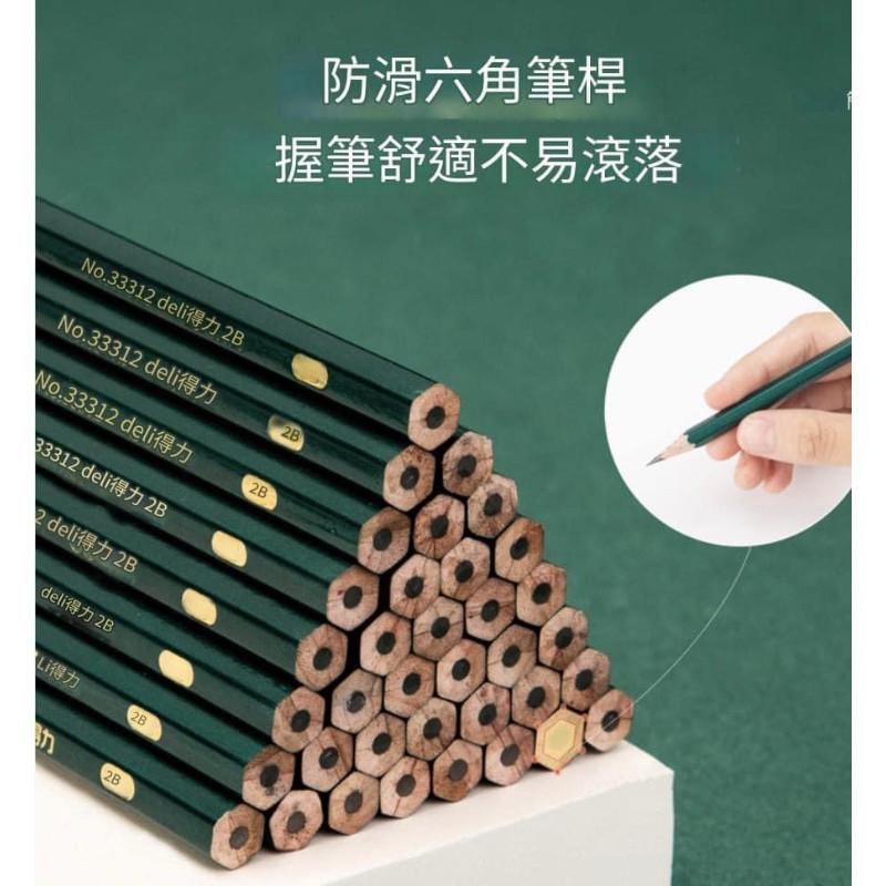 2B六角防滑考試專用繪畫鉛筆10支組-細節圖3