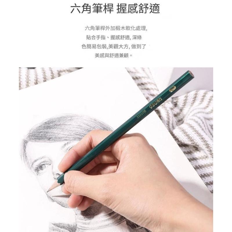 2B六角防滑考試專用繪畫鉛筆10支組-細節圖7