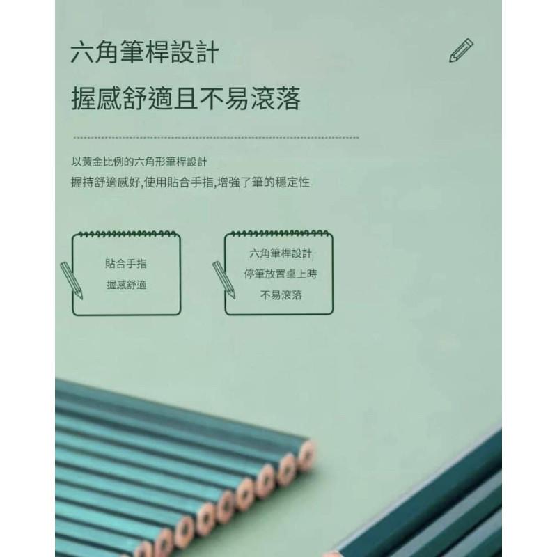 2B六角防滑考試專用繪畫鉛筆10支組-細節圖8