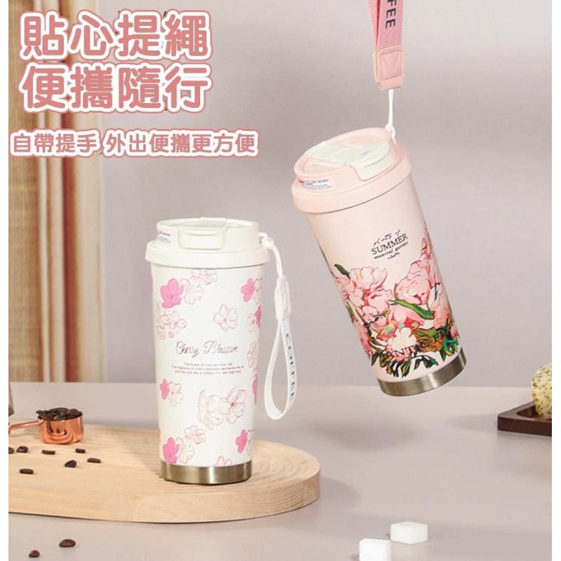 316不銹鋼2飲口提繩隨行保溫杯-細節圖2