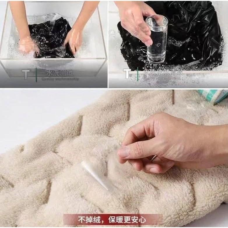 加厚“北極絨”+羽絨棉＋風衣褲束口褲長褲-細節圖9