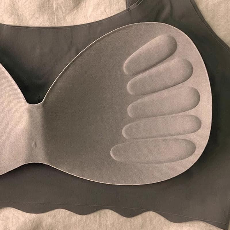 冰絲肩帶可調運動背心無痕內衣-細節圖8