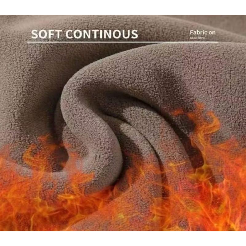 ”雙面“羊羔絨加絨加厚束口褲長褲-細節圖3