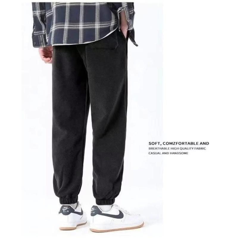 ”雙面“羊羔絨加絨加厚束口褲長褲-細節圖6