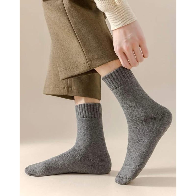 加絨加厚羊毛圈瓦毛巾襪保暖襪(一組5雙)-細節圖9