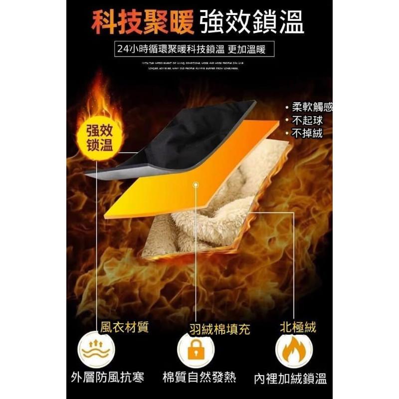 加厚“北極絨”+羽絨棉＋風衣外套-細節圖9