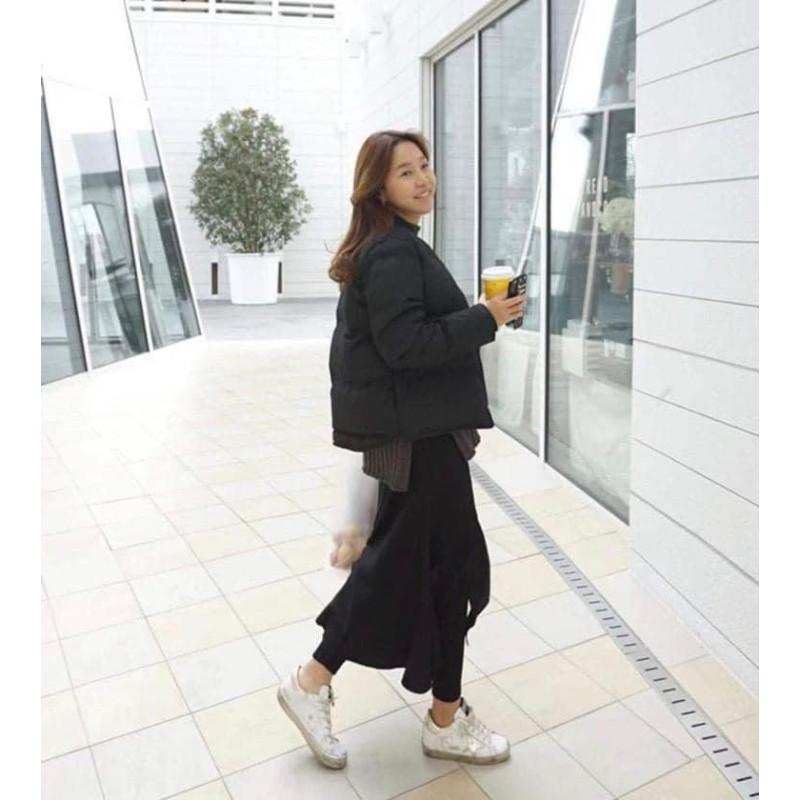 不規則高腰假兩件式打底褲裙-細節圖3