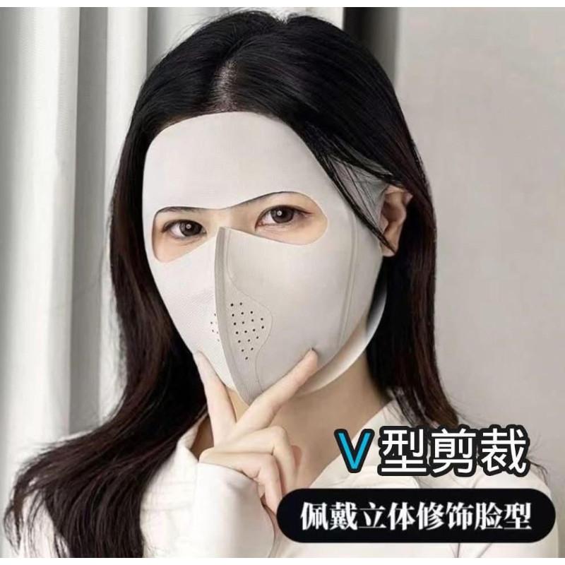 韓國玻尿酸全臉防護防曬面罩口罩(一組3個)-細節圖3