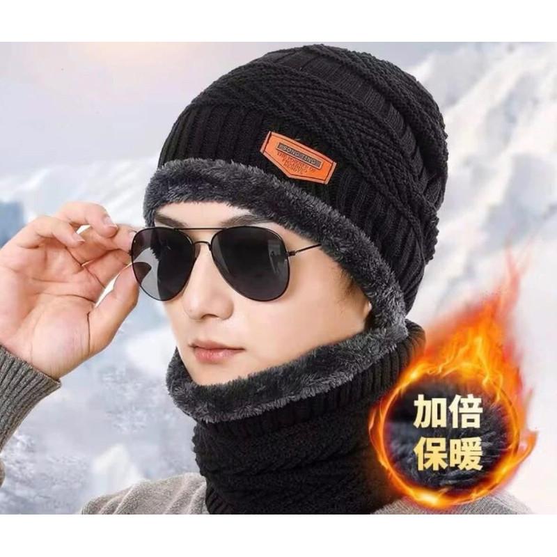 『全加絨』毛帽＋圍脖兩件組-細節圖8