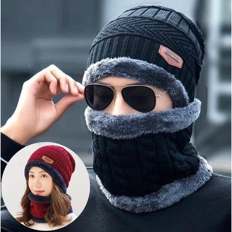 『全加絨』毛帽＋圍脖兩件組-細節圖9