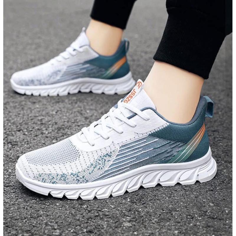 超密透氣孔飛織網面軟底跑鞋運動鞋-細節圖2