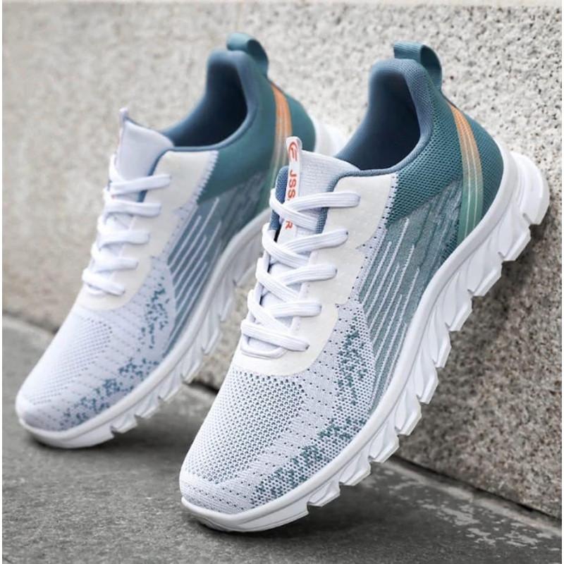 超密透氣孔飛織網面軟底跑鞋運動鞋-細節圖7