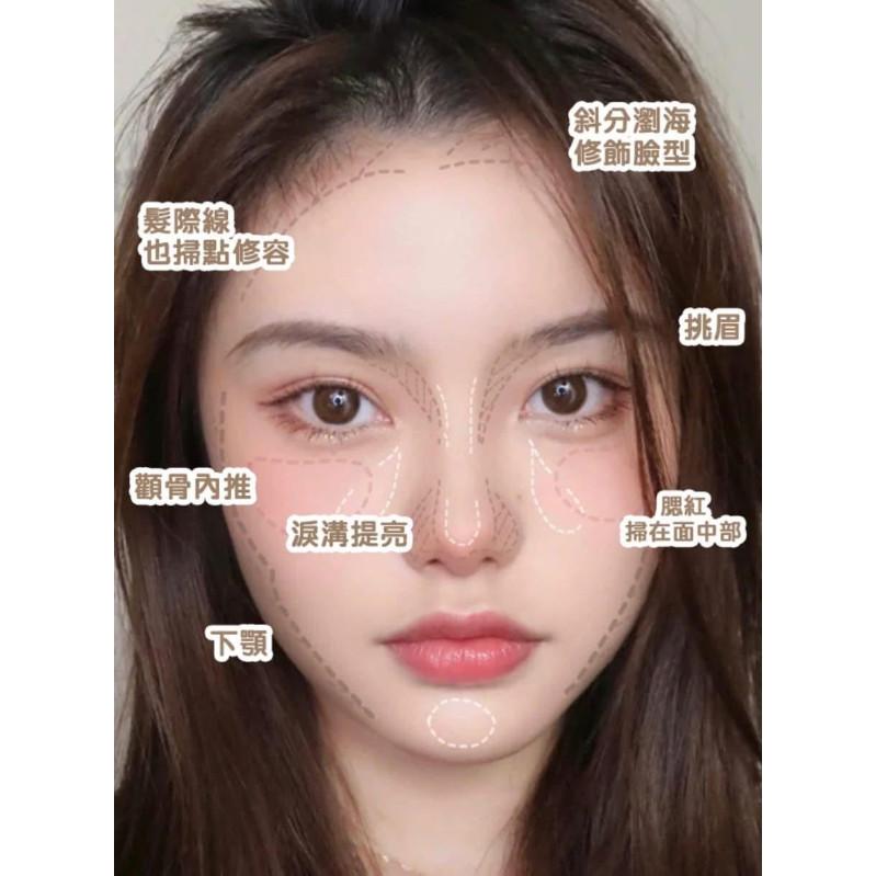 ZVEV四色陰影提亮珠光修容盤-細節圖8