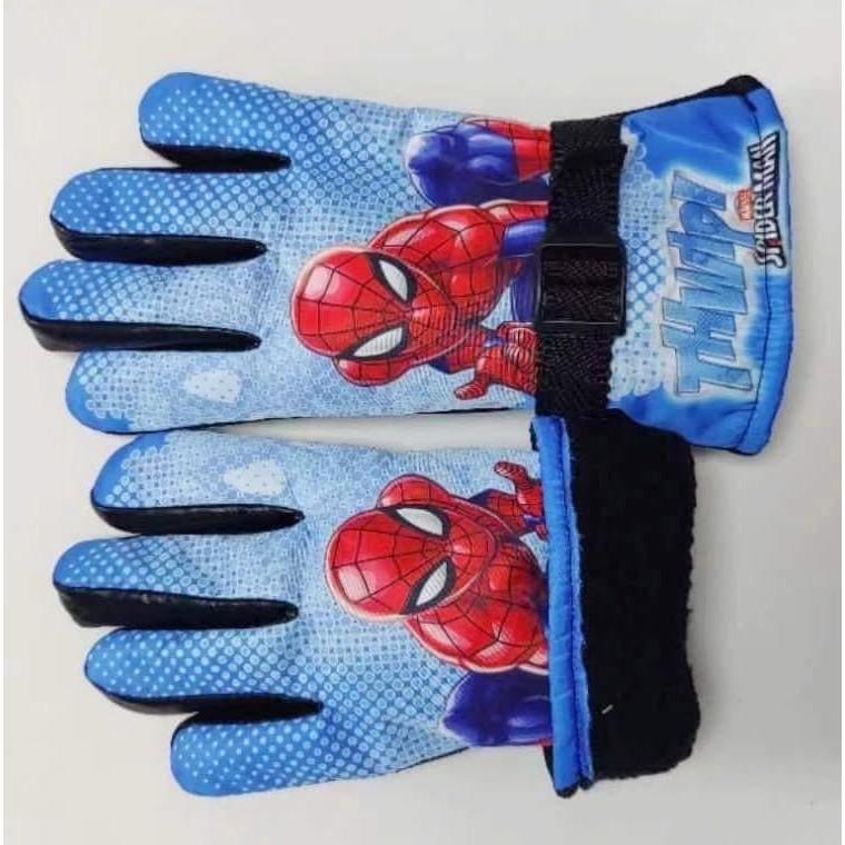 兒童加絨防水防風可調整機車手套-細節圖8