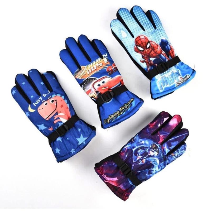 兒童加絨防水防風可調整機車手套-細節圖9