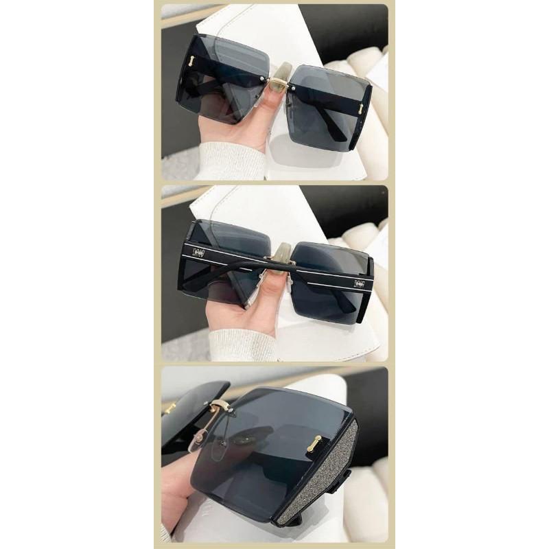 無框方形漸變色半透明墨鏡-細節圖6