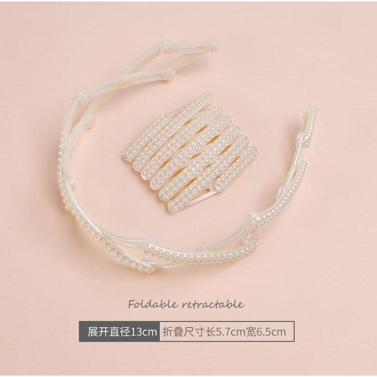 韓國伸縮折疊式隱形髮箍-細節圖5