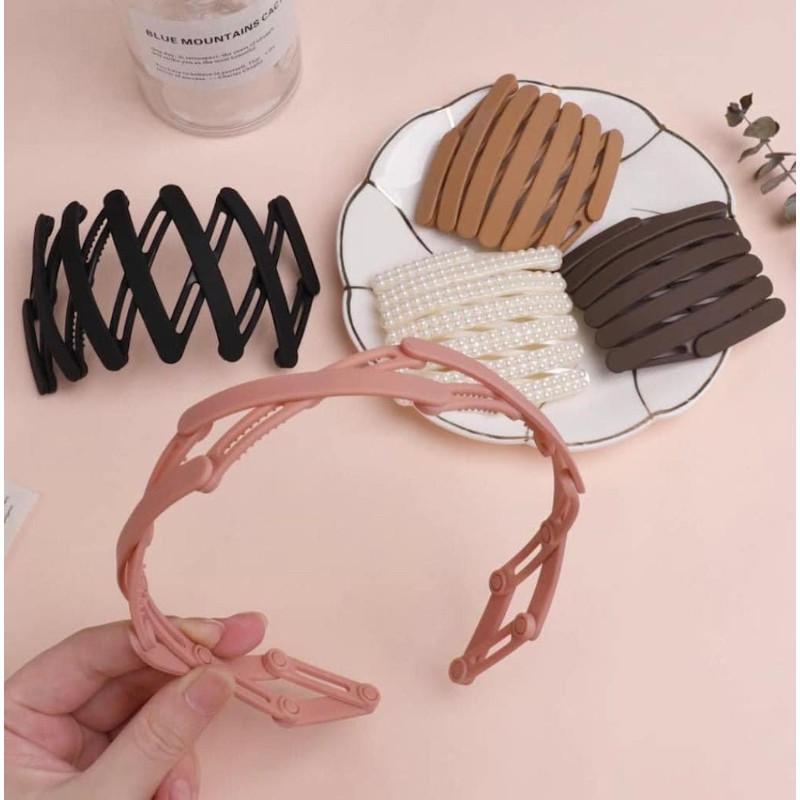 韓國伸縮折疊式隱形髮箍-細節圖6