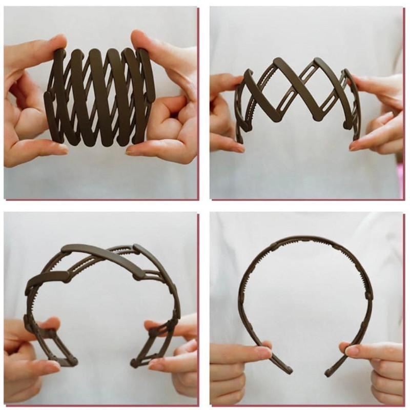 韓國伸縮折疊式隱形髮箍-細節圖7