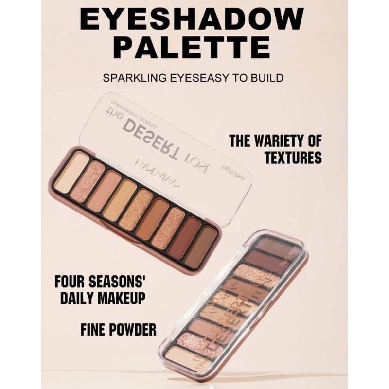 Handaiyan大地色9色眼影盤-細節圖2