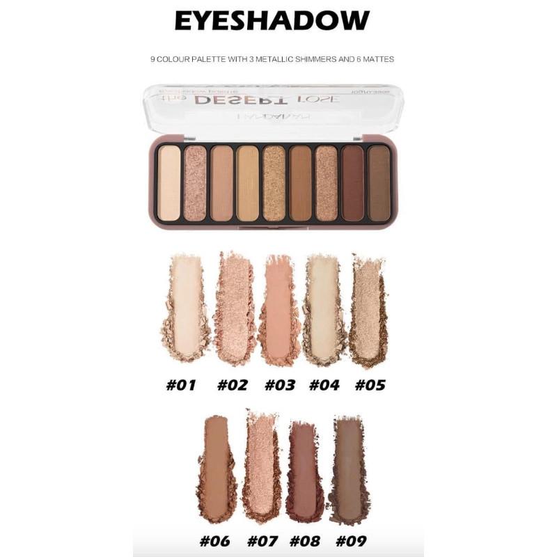 Handaiyan大地色9色眼影盤-細節圖4