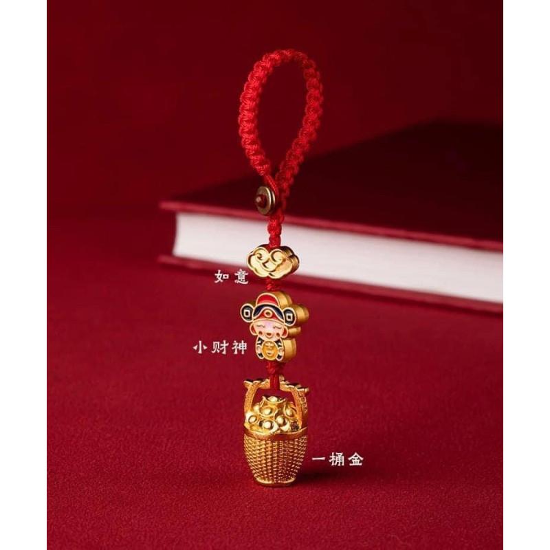 招財財神一桶金吊飾掛飾-細節圖7